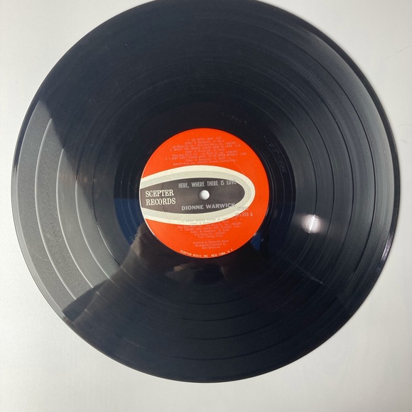 Dionne Warwick Here Where There Is Love Vintage Vinyl Record Album - Picture 3 of 4